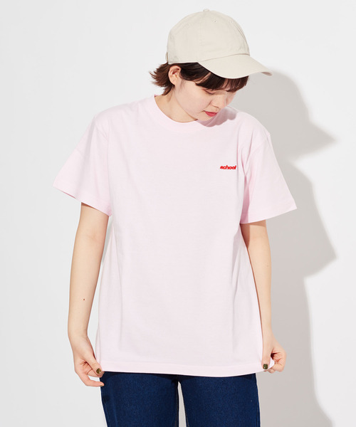 I am I in fact...(アイアムアイインファクト)の「【1枚入り】achoo! パックTシャツ(Tシャツ/カットソー・レディース・ピンク/グレー/ホワイト・FREE)」の20枚目の写真