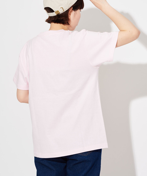 I am I in fact...(アイアムアイインファクト)の「【1枚入り】achoo! パックTシャツ(Tシャツ/カットソー・レディース・ピンク/グレー/ホワイト・FREE)」の15枚目の写真