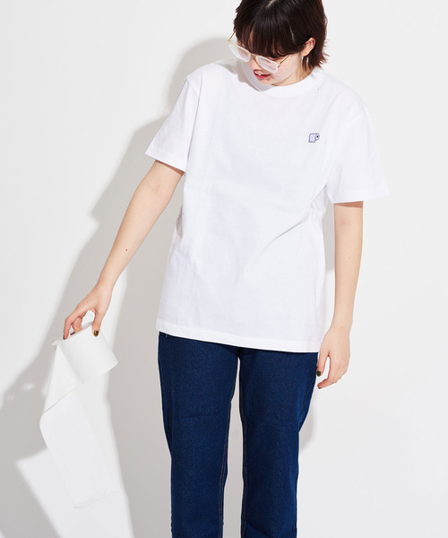 I am I in fact...(アイアムアイインファクト)の「【1枚入り】achoo! パックTシャツ(Tシャツ/カットソー・レディース・ピンク/グレー/ホワイト・FREE)」の17枚目の写真