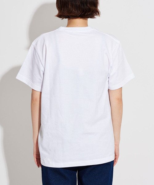 I am I in fact...(アイアムアイインファクト)の「【1枚入り】achoo! パックTシャツ(Tシャツ/カットソー・レディース・ピンク/グレー/ホワイト・FREE)」の19枚目の写真