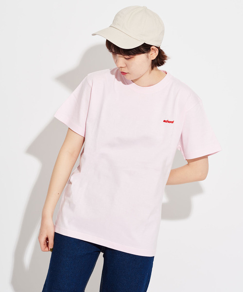 I am I in fact...(アイアムアイインファクト)の「【1枚入り】achoo! パックTシャツ(Tシャツ/カットソー・レディース・ピンク/グレー/ホワイト・FREE)」の5枚目の写真