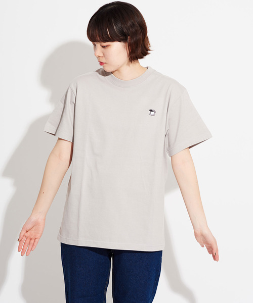 I am I in fact...(アイアムアイインファクト)の「【1枚入り】achoo! パックTシャツ(Tシャツ/カットソー・レディース・ピンク/グレー/ホワイト・FREE)」の13枚目の写真