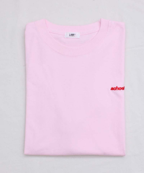 I am I in fact...(アイアムアイインファクト)の「【1枚入り】achoo! パックTシャツ(Tシャツ/カットソー・レディース・ピンク/グレー/ホワイト・FREE)」の4枚目の写真