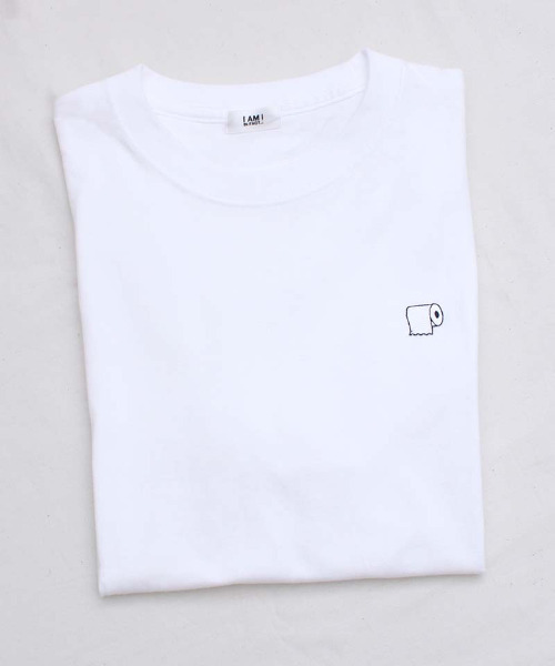 I am I in fact...(アイアムアイインファクト)の「【1枚入り】achoo! パックTシャツ(Tシャツ/カットソー・レディース・ピンク/グレー/ホワイト・FREE)」の10枚目の写真