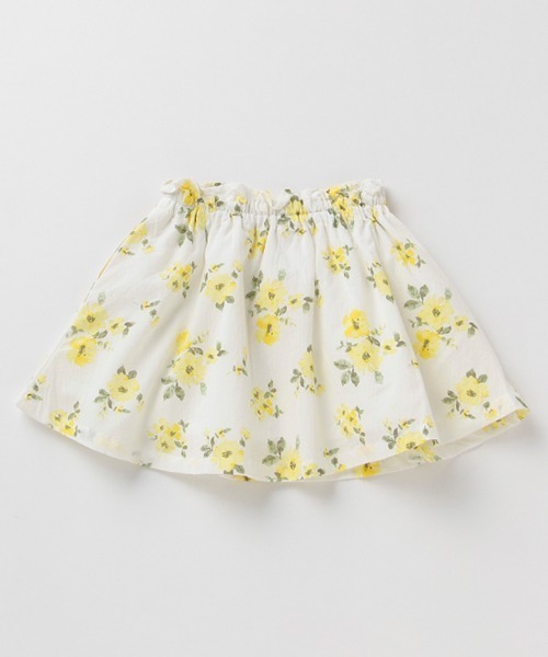 petit main（プティマイン）の「ベーシックスカート（スカート・キッズ・ネイビー/ピンク/オフホワイト/サックスブルー/モカ/キナリ/レッド・80ｃｍ/100cm/130cm/90cm/120cm/110cm）」の9枚目の写真