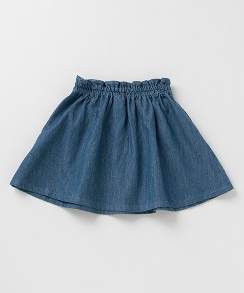 petit main（プティマイン）の「ベーシックスカート（スカート・キッズ・ネイビー/ピンク/オフホワイト/サックスブルー/モカ/キナリ/レッド・80ｃｍ/100cm/130cm/90cm/120cm/110cm）」の11枚目の写真