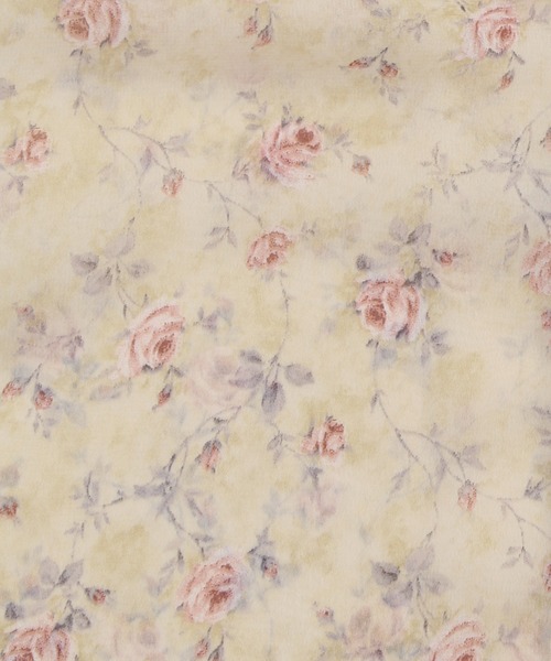 Figments（フィグメンツ）の「パールボタン花柄ブラウス（シャツ/ブラウス・レディース・ベージュ/ライトピンク・FREE）」の11枚目の写真