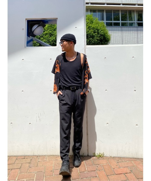 AZUL by moussy(アズールバイマウジー)の「TACK FRAISE TANK TOP/タックフレーズタンクトップ(タンクトップ・メンズ・ホワイト/ブラック・SMALL/MEDIUM/LARGE/X-LARGE)」の14枚目の写真