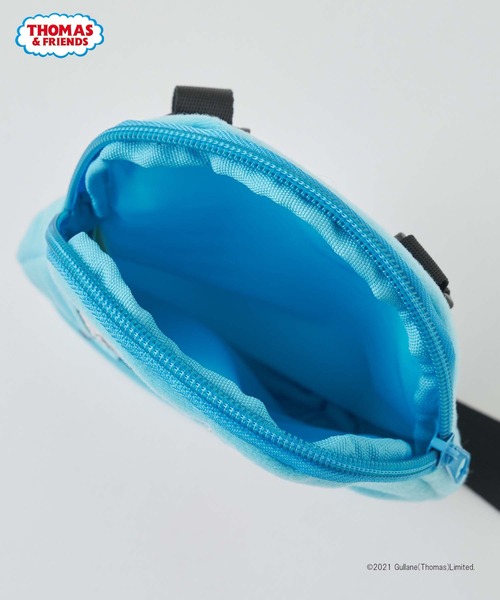 CIAOPANIC TYPY（チャオパニックティピー）の「【KIDS】【きかんしゃトーマス】コラボ ダイカットサコッシュ（ショルダーバッグ・キッズ・ベージュ/レッド/ブルー/グリーン・ONE SIZE）」の8枚目の写真