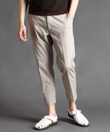 MONSIEUR NICOLE | ミニヘリンボンストレッチテーパードパンツ(その他パンツ)