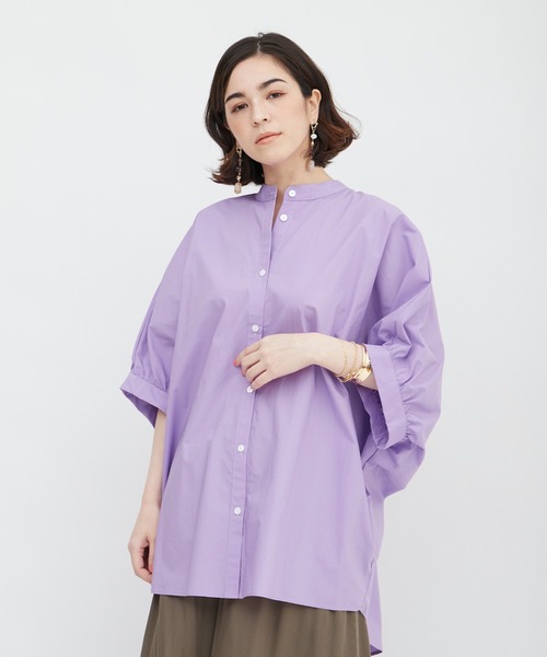 DRWCYS(ドロシーズ)の「マルチカラーストーンロングピアス(ピアス(両耳用)・レディース・ブラウン/グレー/アイボリー・FREE)」の8枚目の写真