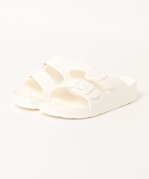 ORiental TRaffic(オリエンタルトラフィック)の「【ORTR】ダブルベルトシャワーサンダル(サンダル・レディース・ブラック/パープル/ホワイト/イエロー・23.0cm/26.0cm/24.0cm/25cm/21.0cm/22.0cm)」の9枚目の写真