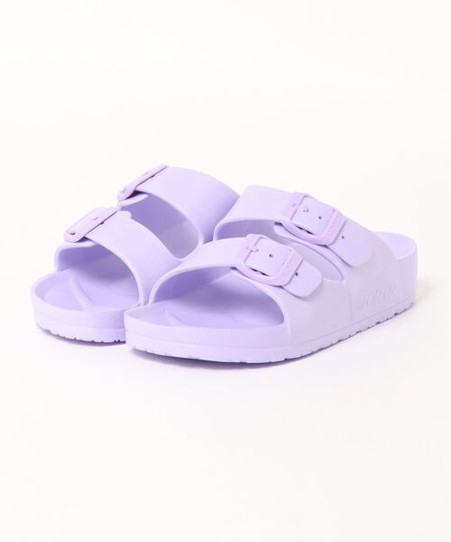 ORiental TRaffic(オリエンタルトラフィック)の「【ORTR】ダブルベルトシャワーサンダル(サンダル・レディース・ブラック/パープル/ホワイト/イエロー・23.0cm/26.0cm/24.0cm/25cm/21.0cm/22.0cm)」の7枚目の写真