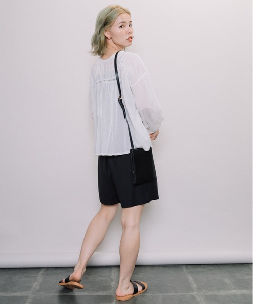 miniyu（ミニュウ）の「【NIMES】レースブラウス（シャツ/ブラウス・レディース・ホワイト/ベージュ・FREE）」の3枚目の写真