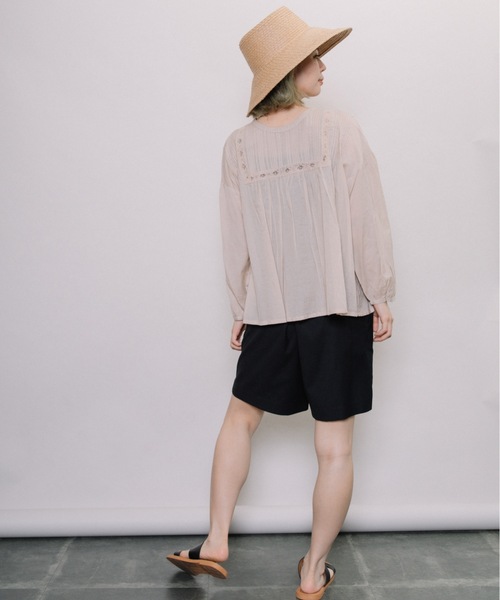 miniyu（ミニュウ）の「【NIMES】レースブラウス（シャツ/ブラウス・レディース・ホワイト/ベージュ・FREE）」の13枚目の写真