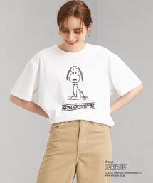 green label relaxing | 【別注】＜PEANUTS × green label relaxing ＞ショートスリーブ Tシャツ(Tシャツ/カットソー)