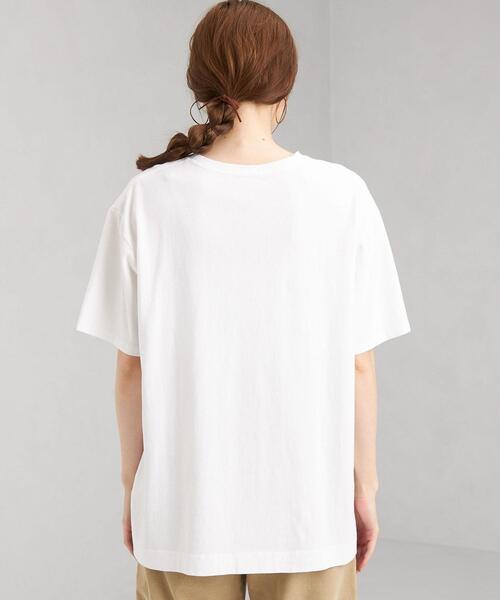 green label relaxing（グリーンレーベルリラクシング）の「【別注】＜PEANUTS × green label relaxing ＞ショートスリーブ Tシャツ（Tシャツ/カットソー・レディース・ブラック/ベージュ/オフホワイト・FREE）」の6枚目の写真