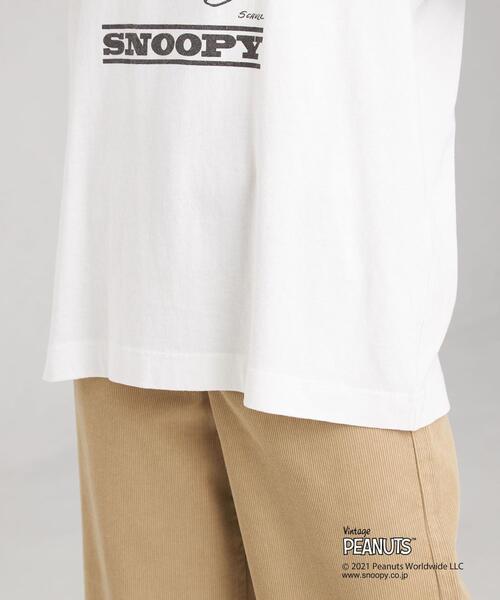 green label relaxing（グリーンレーベルリラクシング）の「【別注】＜PEANUTS × green label relaxing ＞ショートスリーブ Tシャツ（Tシャツ/カットソー・レディース・ブラック/ベージュ/オフホワイト・FREE）」の9枚目の写真