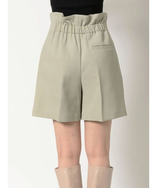 MERCURYDUO（マーキュリーデュオ）の「ウエストタックツイルショートパンツ（その他パンツ・レディース・ベージュ/ミント・FREE）」の9枚目の写真