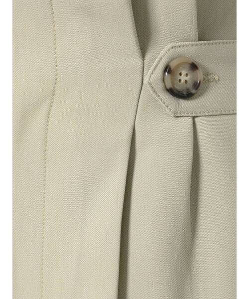 MERCURYDUO（マーキュリーデュオ）の「ウエストタックツイルショートパンツ（その他パンツ・レディース・ベージュ/ミント・FREE）」の8枚目の写真