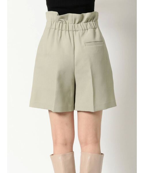 MERCURYDUO（マーキュリーデュオ）の「ウエストタックツイルショートパンツ（その他パンツ・レディース・ベージュ/ミント・FREE）」の10枚目の写真