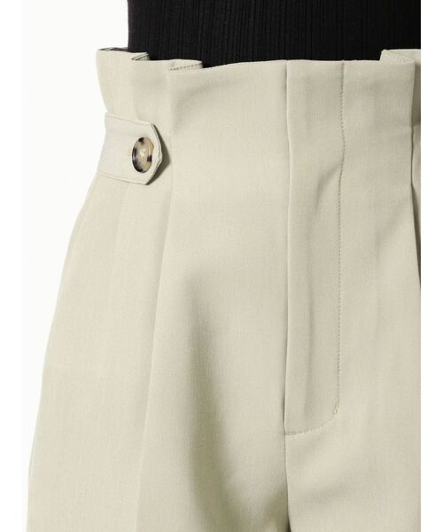 MERCURYDUO（マーキュリーデュオ）の「ウエストタックツイルショートパンツ（その他パンツ・レディース・ベージュ/ミント・FREE）」の14枚目の写真