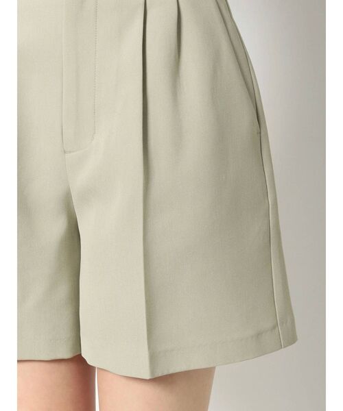 MERCURYDUO（マーキュリーデュオ）の「ウエストタックツイルショートパンツ（その他パンツ・レディース・ベージュ/ミント・FREE）」の17枚目の写真
