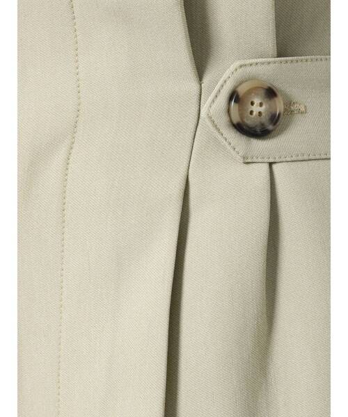 MERCURYDUO（マーキュリーデュオ）の「ウエストタックツイルショートパンツ（その他パンツ・レディース・ベージュ/ミント・FREE）」の20枚目の写真