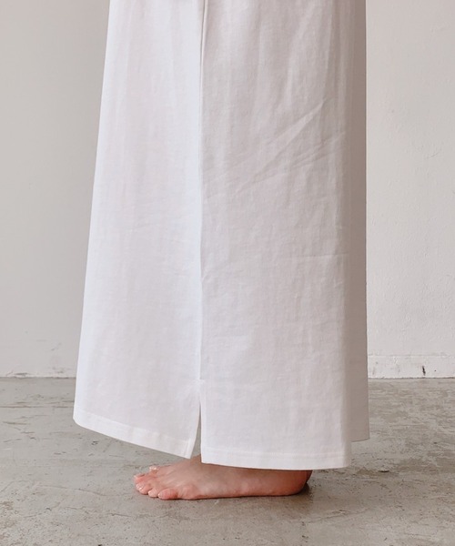 VANNIE U（ヴァニーユー）の「2WAYホックスリーブワンピース（ワンピース・レディース・ホワイト/イエロー・FREE）」の4枚目の写真