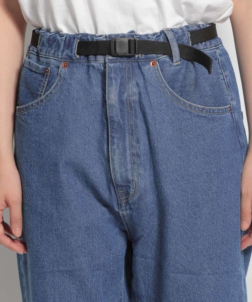 niko and...（ニコアンド）の「[niko and ...JEANS 2021AW]3Dテーパードイージーデニムパンツ（デニムパンツ・レディース・アイボリー/ダークグレー/ブルー・MEDIUM/LARGE）」の10枚目の写真