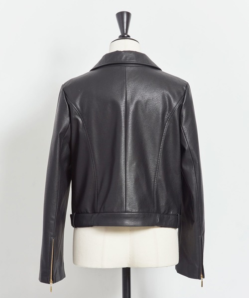 NOELA（ノエラ）の「ライダースジャケット（ライダースジャケット・レディース・ベージュ/ブラック/オフホワイト・FREE）」の20枚目の写真