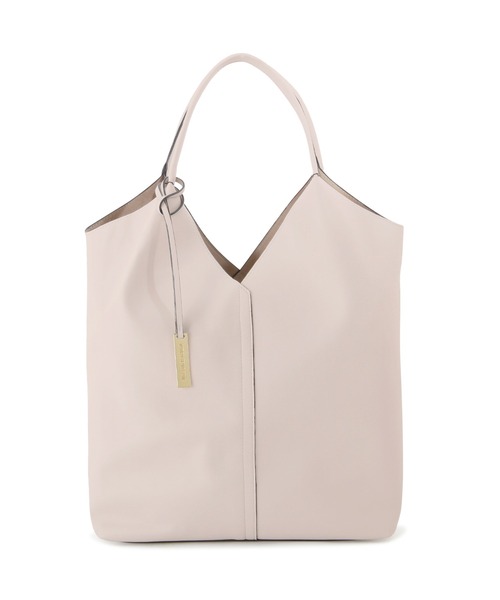 NATURAL BEAUTY BASIC（ナチュラルビューティーベーシック）の「ホーボーソフトトート（トートバッグ・レディース・グレー/オフホワイト/カーキ・ﾌﾘ-）」の8枚目の写真