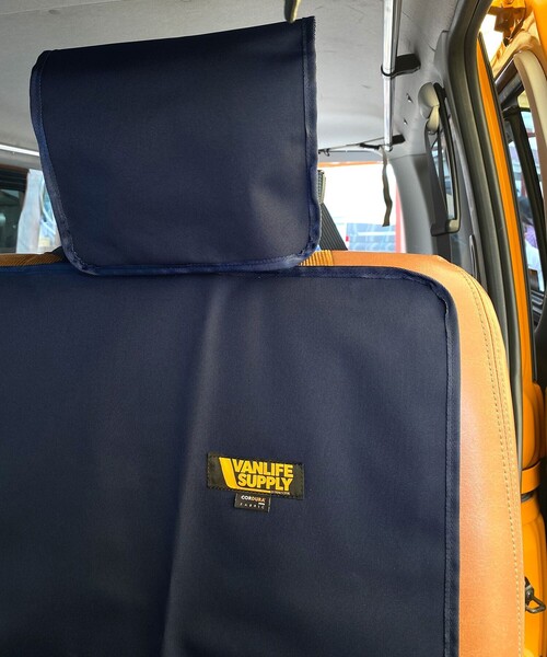 FREAK'S STORE（フリークスストア）の「VANLIFE SUPPLY BY FREAK'S STORE/ヴァンライフサプライバイフリークスストア コーデュラ リアシートカバー（アウトドアグッズ・メンズ・ベージュ/ネイビー/オリーブ/ブラック・ONE SIZE）」の9枚目の写真