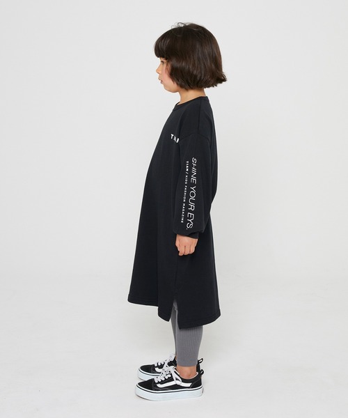 GENERATOR（ジェネレーター）の「GENERATOR　GN×TIAMワンピース（ワンピース・キッズ・アッシュグレー/ブラック/ベージュ系その他・XL/L/M/S）」の6枚目の写真