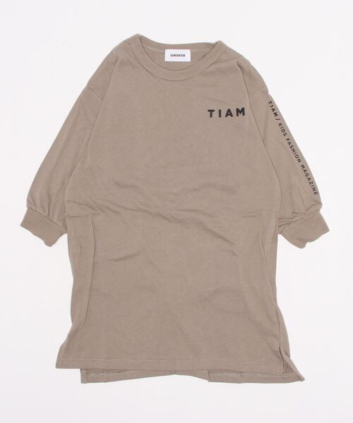 GENERATOR（ジェネレーター）の「GENERATOR　GN×TIAMワンピース（ワンピース・キッズ・アッシュグレー/ブラック/ベージュ系その他・XL/L/M/S）」の13枚目の写真
