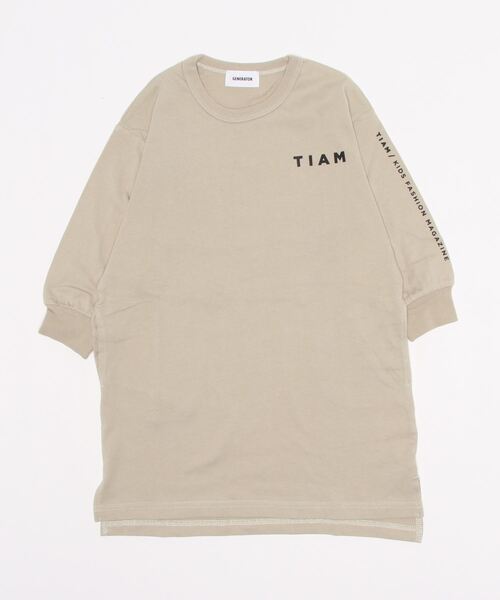 GENERATOR（ジェネレーター）の「GENERATOR　GN×TIAMワンピース（ワンピース・キッズ・アッシュグレー/ブラック/ベージュ系その他・XL/L/M/S）」の12枚目の写真