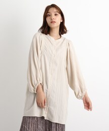 grove | 【S-LL】ウィングスリーブストライプシャツ(シャツ/ブラウス)