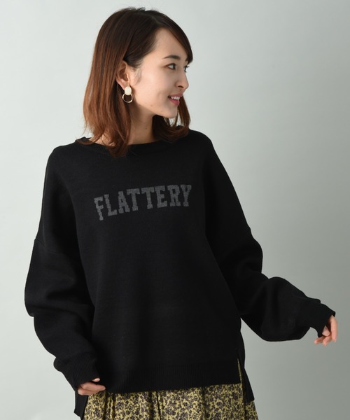 INTERPLANET（インタープラネット）の「【ＷＥＢ限定】ＦＬＡＴＴＥＲＹジャガードニット（ニット/セーター・レディース・ブラウン/ブラック/オフホワイト・FREE）」の22枚目の写真