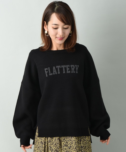 INTERPLANET（インタープラネット）の「【ＷＥＢ限定】ＦＬＡＴＴＥＲＹジャガードニット（ニット/セーター・レディース・ブラウン/ブラック/オフホワイト・FREE）」の21枚目の写真