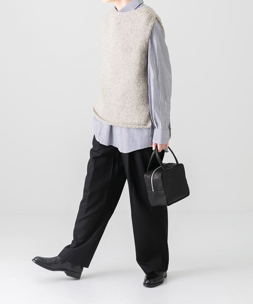 かぐれ（カグレ）の「ペルーワイドニットベスト（ベスト）」 - WEAR