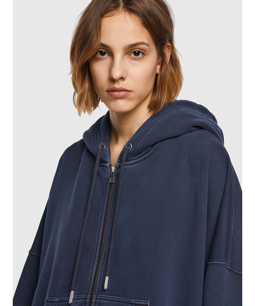 DIESEL（ディーゼル）の「レディース ジップパーカー プリント 