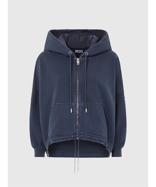 DIESEL（ディーゼル）の「レディース ジップパーカー プリント 