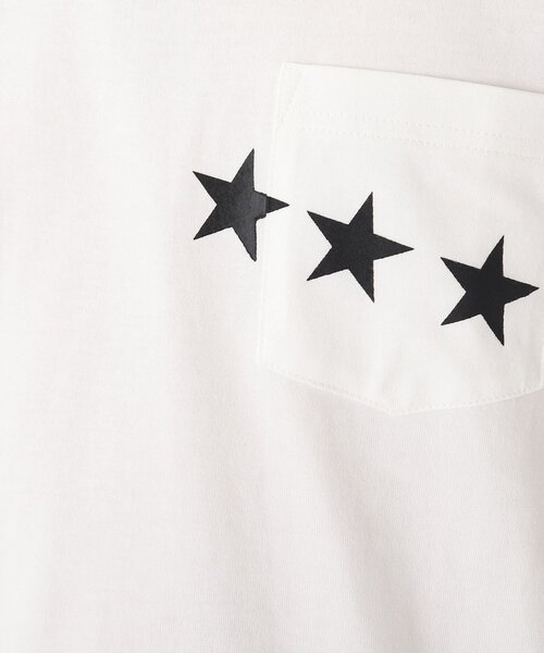 BASECONTROL（ベースコントロール）の「◆吸水速乾 ポケットスタープリント 長袖Tシャツ（Tシャツ/カットソー・メンズ・ライトブルー/ネイビー/ピンク系/アイボリー/ブラック・03/02/01/04）」の20枚目の写真