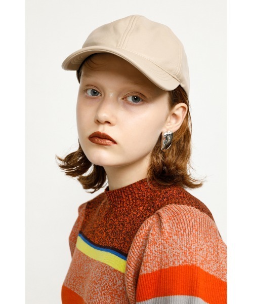 SLY（スライ）の「VEGAN LEATHER CAP/レザーキャップ（キャップ