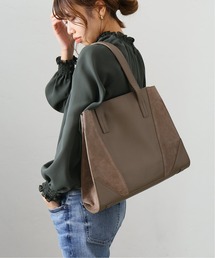 【MILOS/ミロス】 スエードコンビトートBAG◆