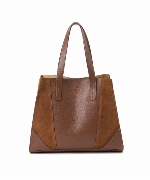 La TOTALITE(ラトータリテ)の「【MILOS/ミロス】 スエードコンビトートBAG◆(トートバッグ・レディース・ブラウン/ベージュ・FREE)」の20枚目の写真