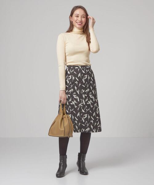 closet story(クローゼットストーリー)の「<closet story>ベーシック リブ タートルネック ニット -ウォッシャブル-(ニット/セーター・レディース・ブラック/ネイビー/オフホワイト・FREE)」の14枚目の写真