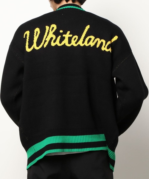 WHITELAND（ホワイトランド）の「WHITELAND/ホワイトランド/スクールカーディガン（カーディガン/ボレロ・メンズ・アイボリー/ブラック・FREE）」の5枚目の写真