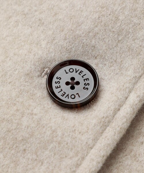 LOVELESS（ラブレス）の「コンフォータブルブロッキングコート（チェスターコート・レディース・ホワイト系その他・34/36）」の15枚目の写真