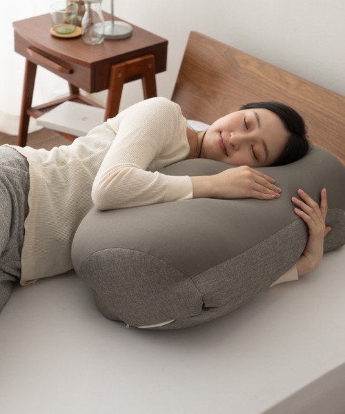 EMOOR（エムール）の「膝に優しい足枕（クッション/クッションカバー・レディース・ネイビー/グレー/グリーン/ワイン・FREE）」の14枚目の写真